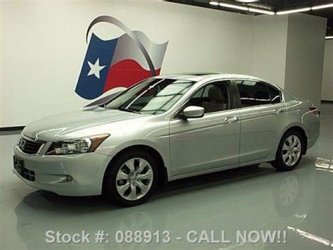 Sell Used 2008 Honda Accord Ex L V6 Sedan Leather Sunroof Nav 44k Texas