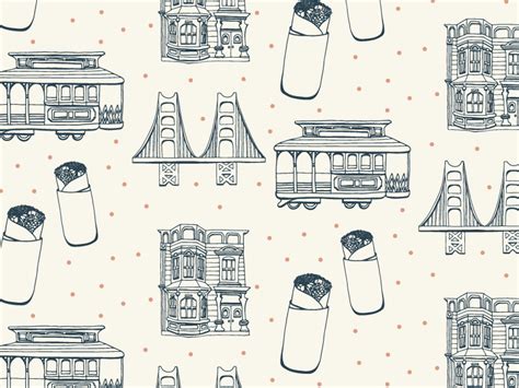 Sf Pattern By Hope Armstrong On Dribbble