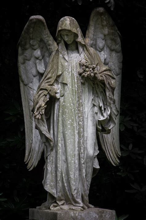 Angel Angel Sculpture Cemetery Statues Cemetery Angels