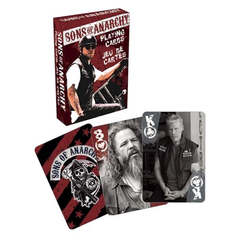 Sons Of Anarchy Playing Cards Entertainment Earth