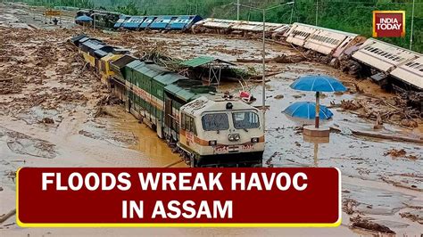 Floods Wreak Havoc In Assam Over 4 Lakh People In 26 Districts Affected Imd Predicts Heavy