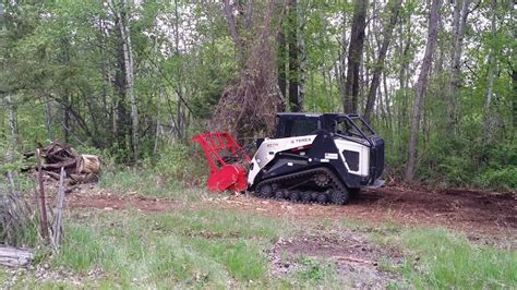 Terex Pt110 Turning Trees Into Mulch Youtube