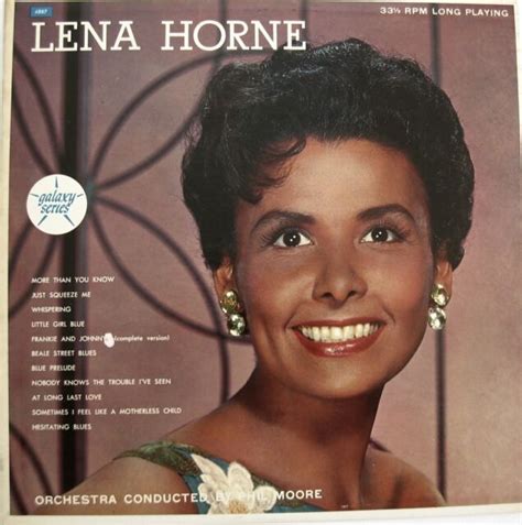 Lena Horne Orchestra Conducted By Phil Moore Lp Galaxy 4887 Ebay