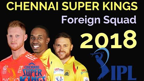 Srh played their first ipl in 2013 and qualified for the playoffs but finished 4th on the ipl points table. IPL 2018 Chennai Super Kings Team Squad CSK Foreign ...