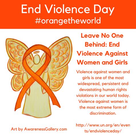 International Day For The Elimination Of Violence Against Women Is November 25th Awareness