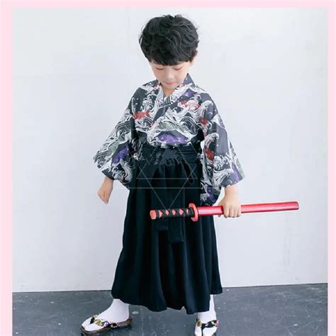 Cosplay Kimono Kids Baby Japanese Children Clothing Halloween Japanese