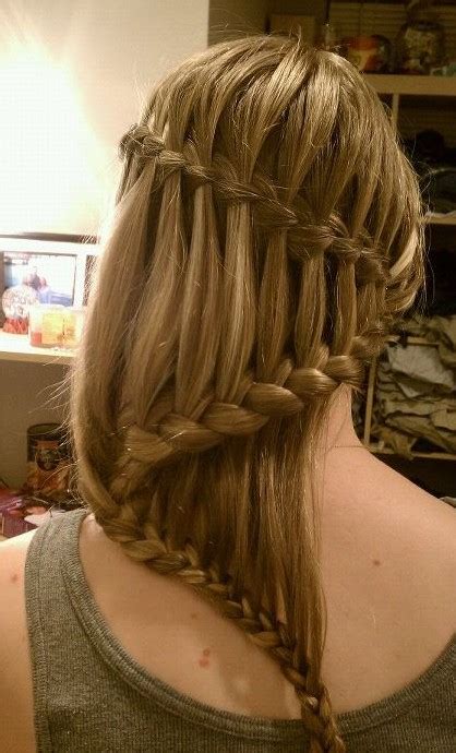 This is a great idea for girls. Beautiful Cascade/Waterfall Braid Hairstyles Gallery