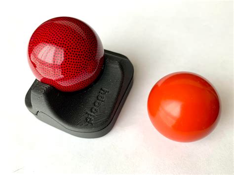 I Think Red Ball Looks Much Better Than Reddish Orange Too Bad It Does