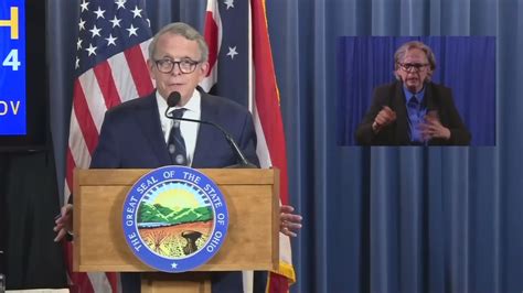 Watch Again Gov Mike Dewine Gives Update On Ohios Response To Covid