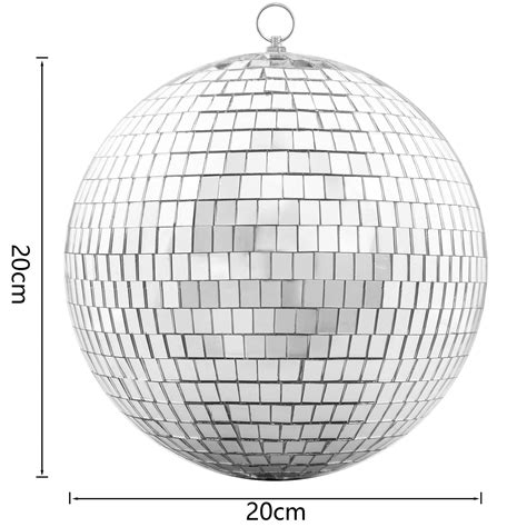 Mirror Ball 20cm Cool And Fun Silver Hanging Party Disco Ball Buy