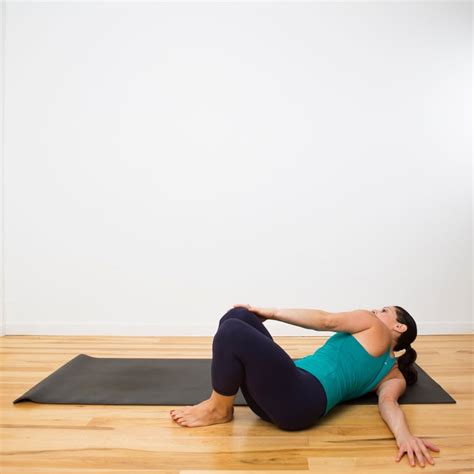 Shoulder Opening Spinal Twist Upper Body Stretches Popsugar Fitness
