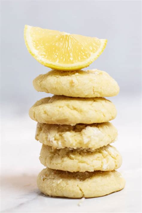 The Best Lemon Cookies Rainbow Delicious