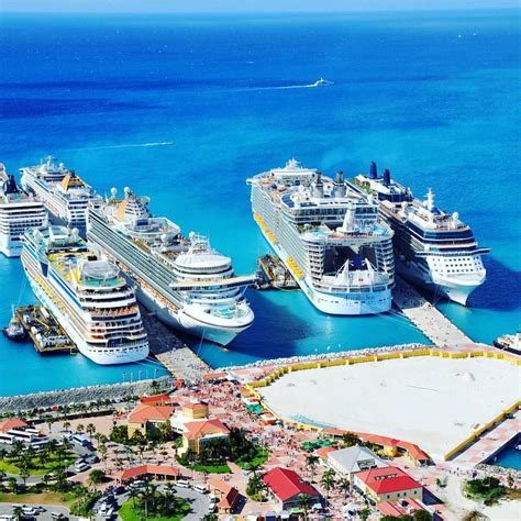 Busy Day In Paradise Who Can Name The Port And The Ships Cruiseship