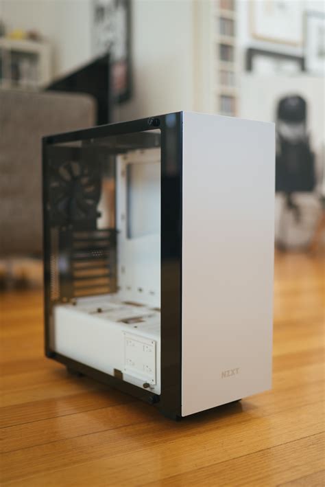 Pc Build Nzxt S340 Elite White And Sony X850d Led Tv Justin Fox
