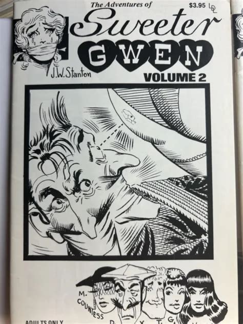 Steve Ditko Eric Stanton Adventures Of Sweeter Gwen 1982 Spider Man