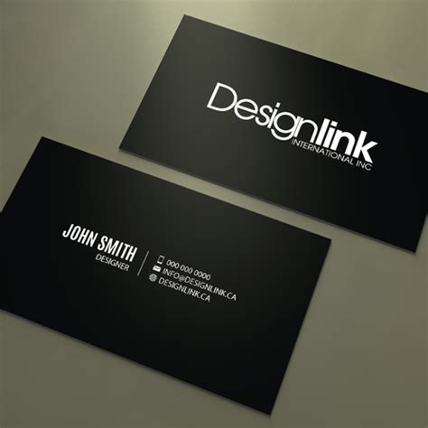 Develop A Business Card For A Dynamic Interior Design Firm Business