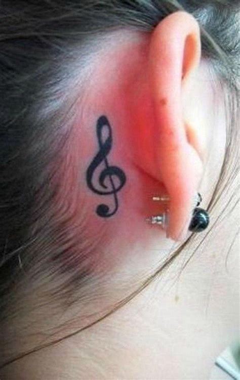35 Awesome Music Tattoos For Creative Juice Music Note Tattoo