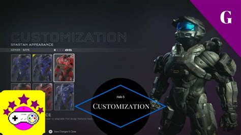 Halo 5 Customization Options Youtube