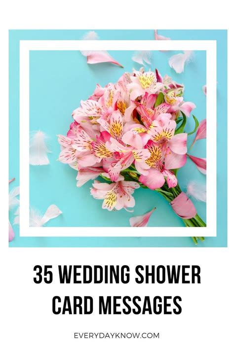 Bridal Shower Card Wording Wedding Shower Wishes Printable American