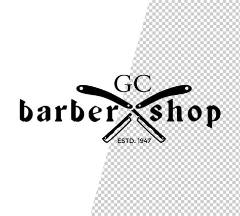 Barbershop labels or barber shop emblems with comb and scissors, hair dryer and shaving brush. Free Vintage Barber Shop Logo Templates (PSD) | Freebies ...