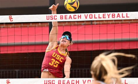 No 2 Usc Beach Volleyball Wraps Regular Season In Los Angeles Vcp