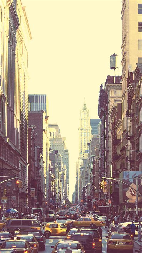 Beautiful Streets Of New York City The Iphone Wallpapers