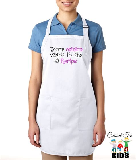 Items Similar To Your Opinion Wasnt In The Recipe Funny Embroidered