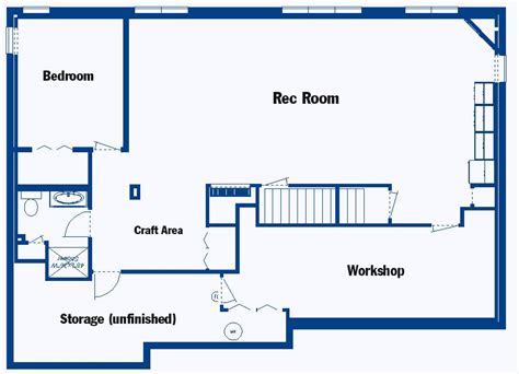 Marvelous Basement Blueprints 4 Basement Floor Plans Layouts Basement