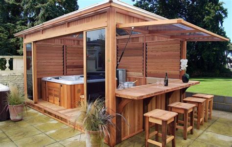 Superior Outdoor Kitchen Ideas With Bar Only In Hot Tub