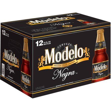 Cervecería modelo, mexico originating country: Modelo Negra Beer, 12 pack, 12 fl oz - Walmart.com