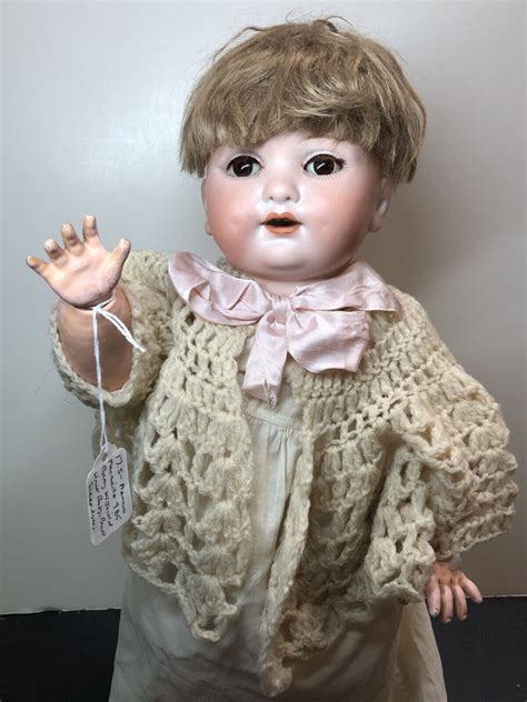 1894 Armand Marseille Dep 20 Made In Germany Antique Brown Eyed Doll