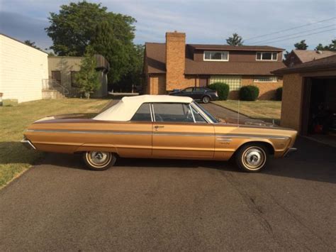 Rare 1965 Plymouth Sport Fury Convertible With 426 Street