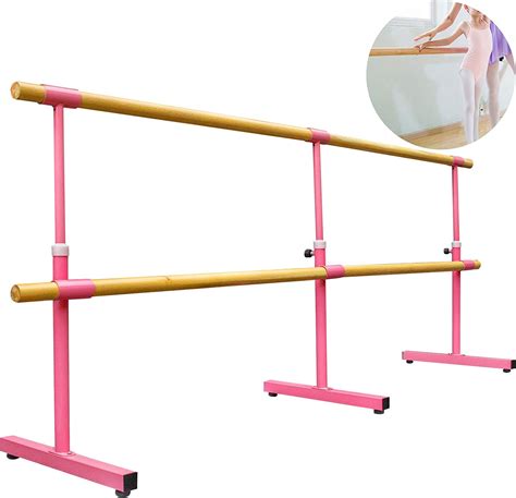 Buy Happybuy 10ft Length Double Ballet Barreportable Pink Dance Bar