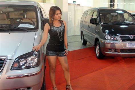 Myanmar Hot Model Girls Automobile Show 2011 Yangon