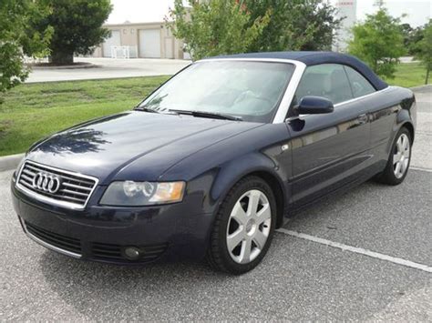 Sell used 2004 AUDI A4 CONVERTIBLE 1.8 TURBO FL CAR LOW ...