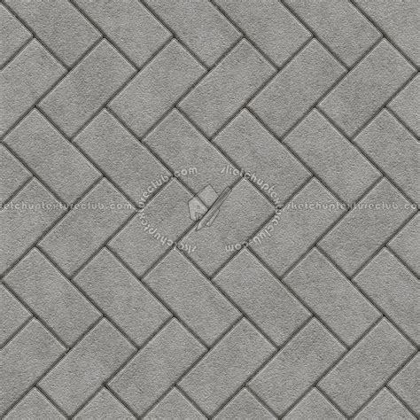 Stone Paving Outdoor Herringbone Texture Seamless 06521
