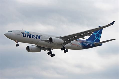 C Ggts Air Transat Airbus A330 200 At Toronto Pearson Airport Yyz