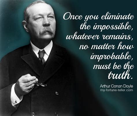 Arthur Conan Doyles Famous Characters Most Famous Quote The Famous