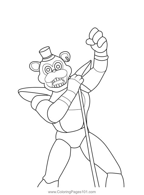 45 Clever Images Bonnie Five Nights At Freddys Coloring Pages Foxy