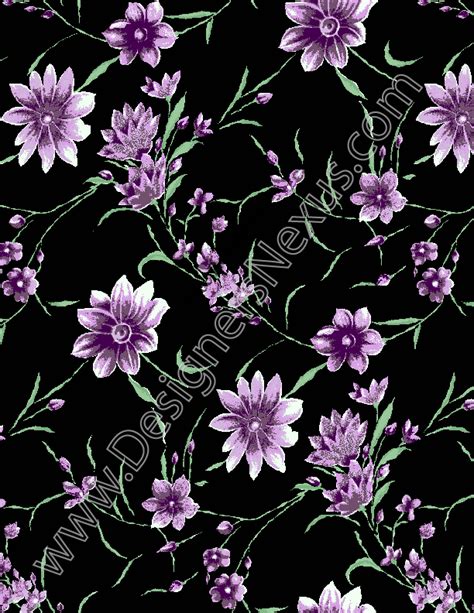 Here are only the best simple purple wallpapers. V35 Digital Floral Print Fabric Seamless Digital Pattern