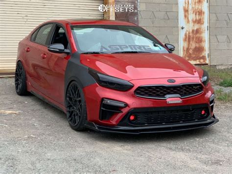 2020 Kia Forte With 19x9 35 Rotiform Blq And 22535r19 Toyo Tires
