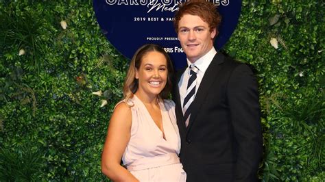 Gary and aime rohan welcomed daughter sadie rose into the world in march. AFL 2019: Gary Rohan and wife Amie are expecting another ...