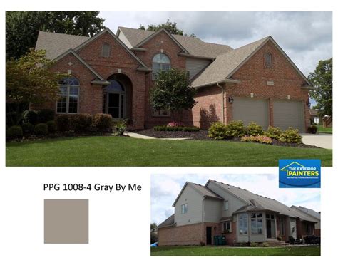 Ppg 1008 4 Gray By Me Exterior Painters Exterior Paint Colors House