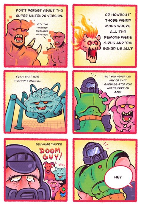 Doom Eternal Fan Comics 5 Мемы Юмор Смешно