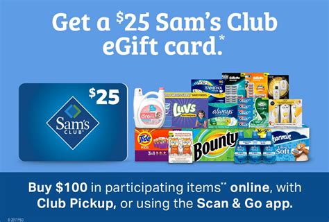 Expired Get 25 Sams Club T Card On 100 Spend On Participating Items