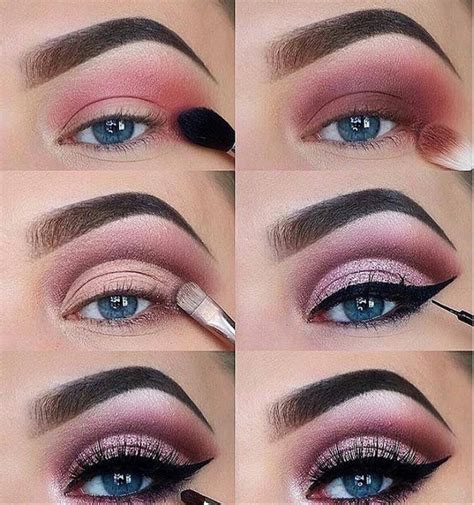 60 Easy Eye Makeup Tutorial For Beginners Step By Step Ideaseyebrow