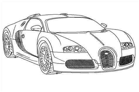 Dibujo De Bugatti Veyron De 2005 Para Colorear Dibujos Para Colorear