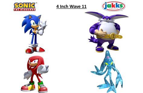 Sonic The Hedgehog 4 Inch Action Figures With Accessory Wave 11 Case Of