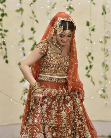 Beautiful Sajal Alis Clicks From Her Bridal Photo Shoots Reviewitpk