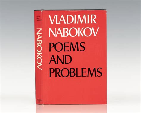 Poems And Problems Vladimir Nabokov First Edition